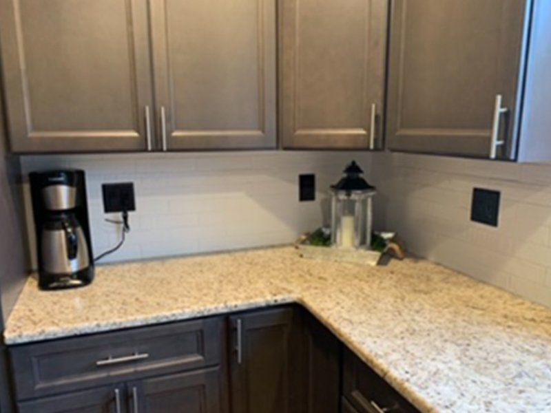 A kitchen remodel in Chester Springs, PA with Marberger's Contractors