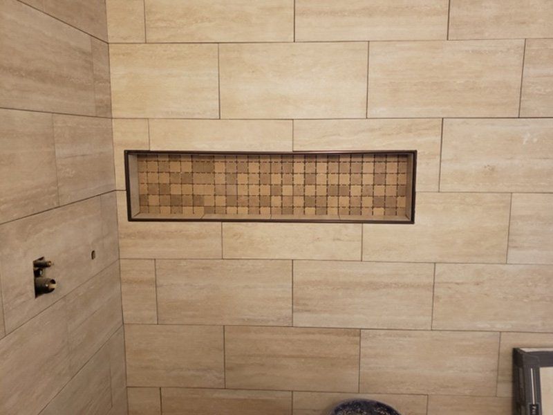 A bathroom remodeling in Honey Brook, PA with Marberger's Contractors