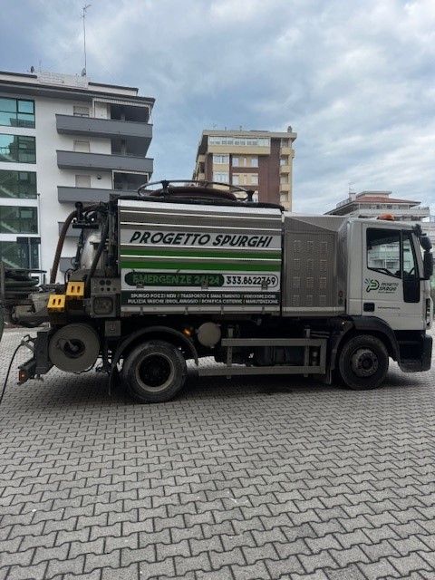 mezzi operativi Progetto Spurghi