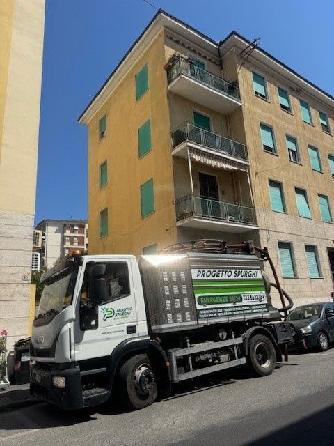 mezzi operativi Progetto Spurghi