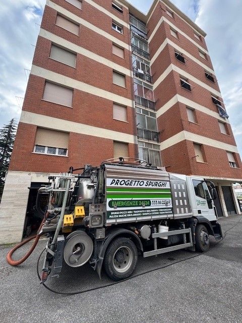 mezzi operativi Progetto Spurghi