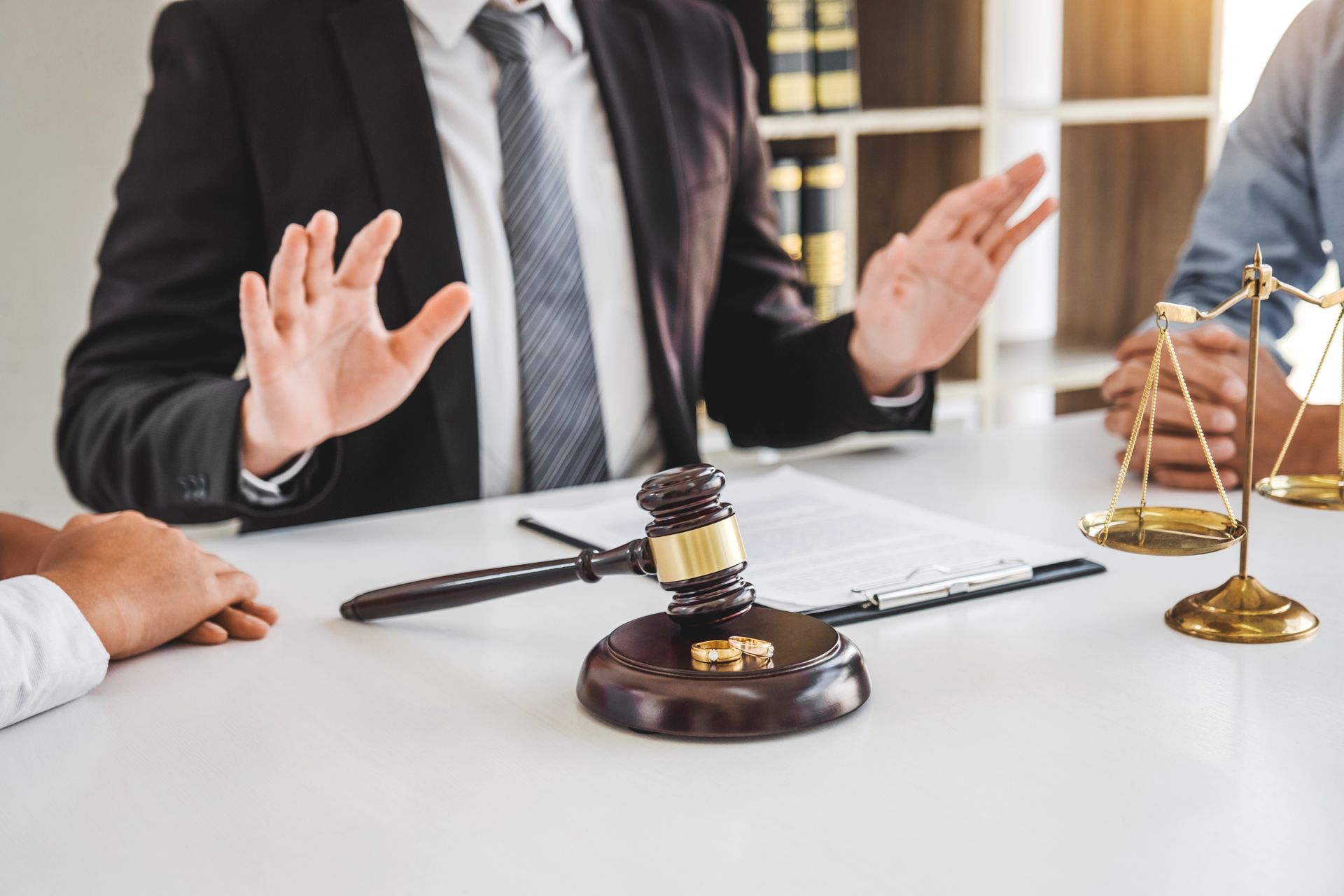 lawyer counselor and signing of divorce contract. lawyer counselor and signing of divorce contract.