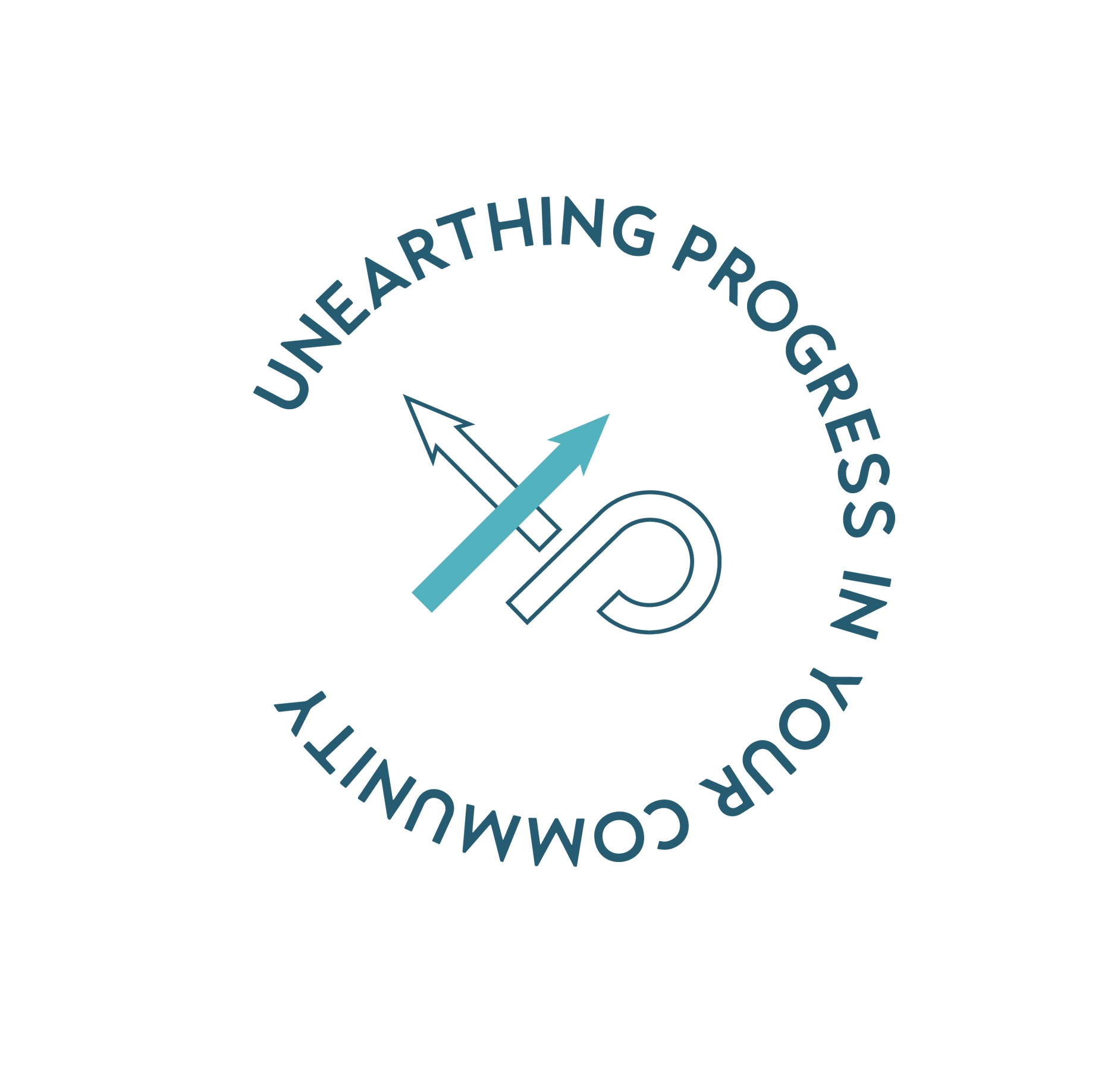 Unearthing Progress in Your Community Logo