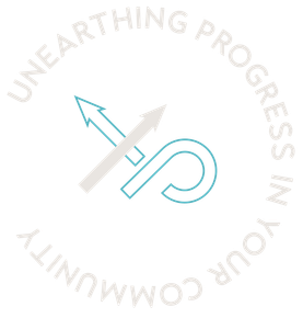 Unearthing Progress in Your Community Logo