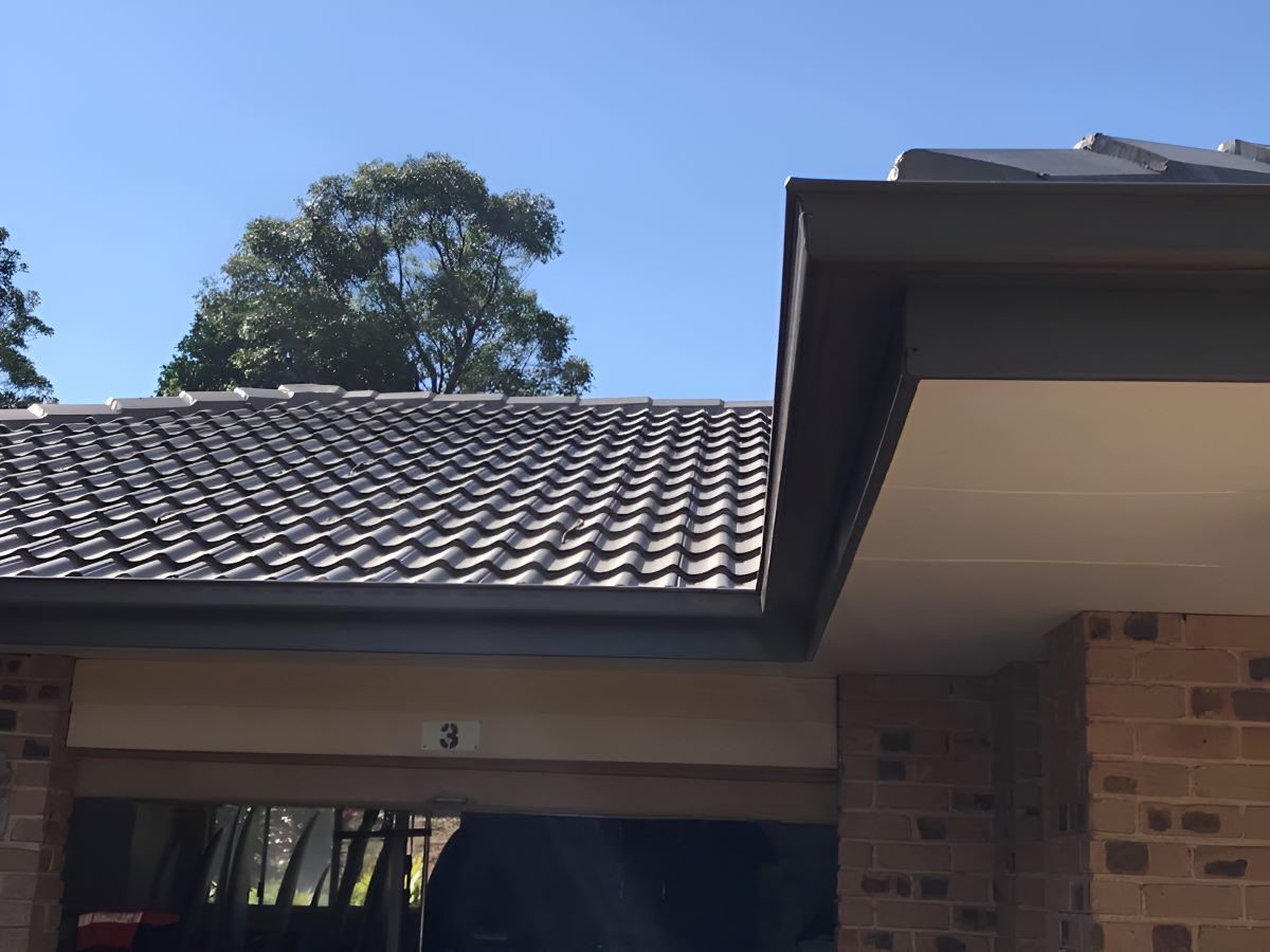 New Brown Roof And Gutter — Southern Cross Roof Plumbing in Tregeagle, NSW