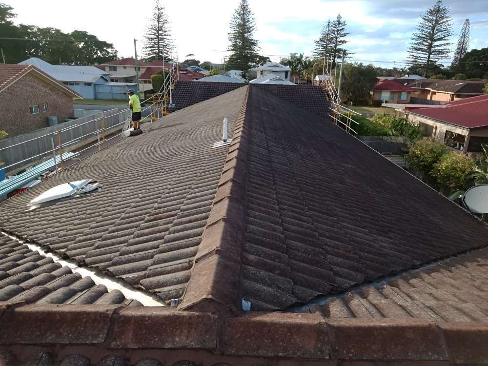 Before Removing And Replacing The Old Roof — Southern Cross Roof Plumbing in Tweed Heads, NSW
