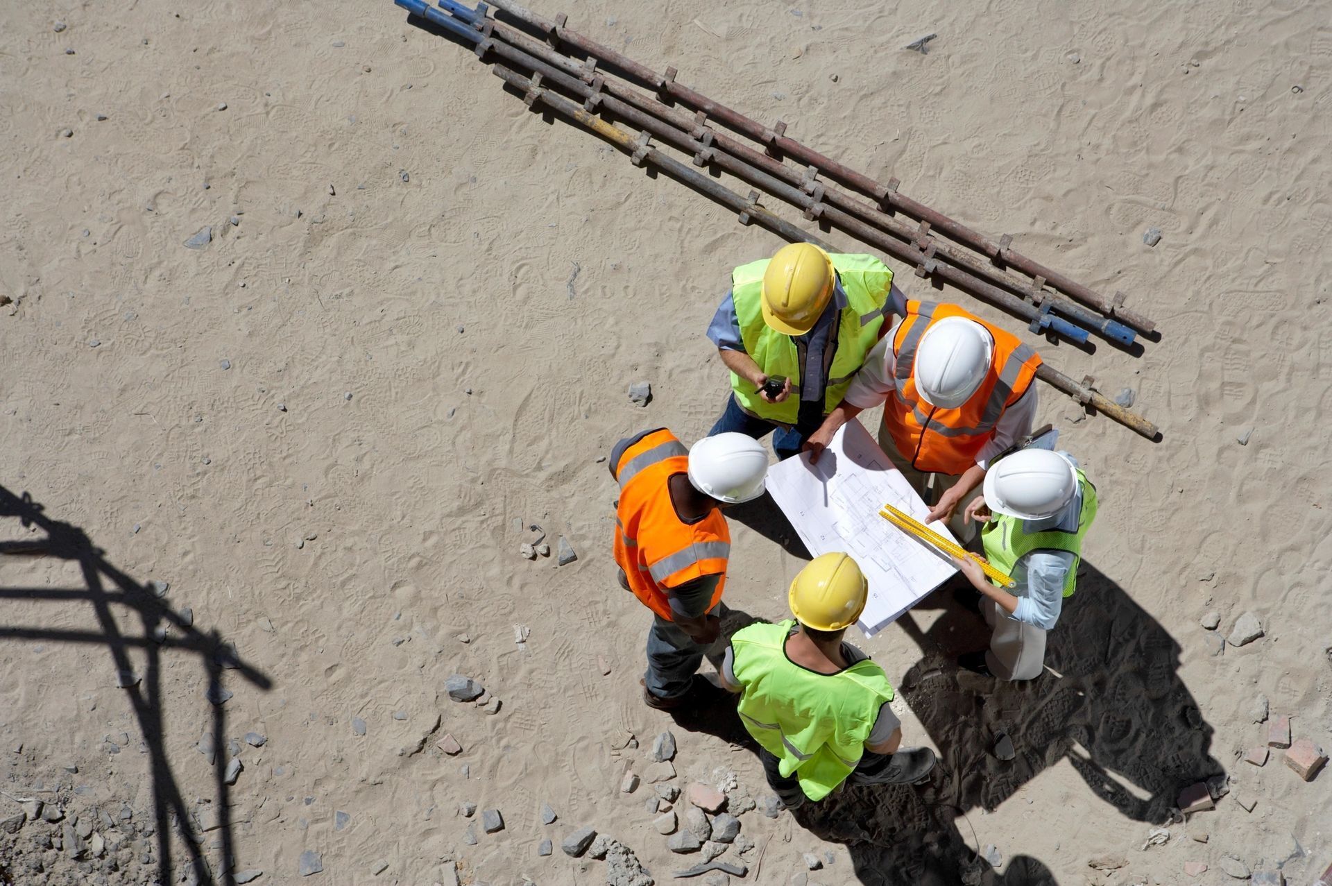 Construction Worker on a Meeting – Sparks, Nevada – D&D Elite Construction