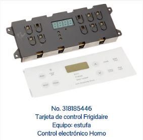 Una imagen de una tarjeta de control frigidaire