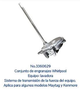 Una imagen de una lavadora de hidromasaje con el número 3360629