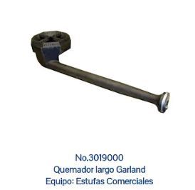 Una imagen de una guirnalda de quemador largo sobre un fondo blanco.