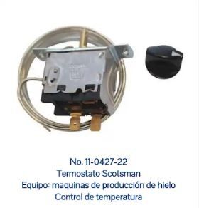 Equipo maquinas de produccion de hielo control de temperatura