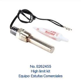 Un kit de límite alto con un tubo de pegamento loctite