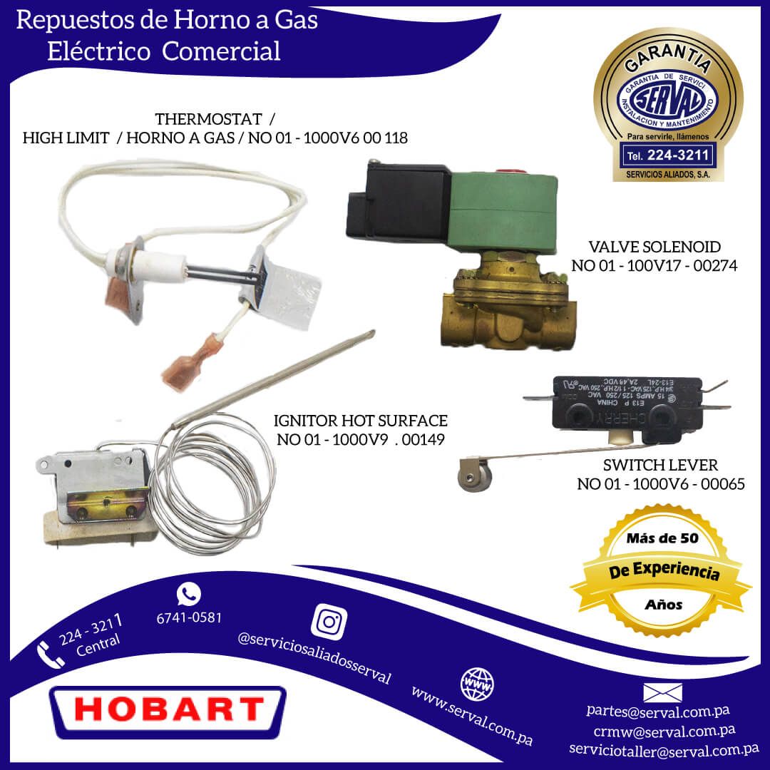 Repuestos Serval en tienda