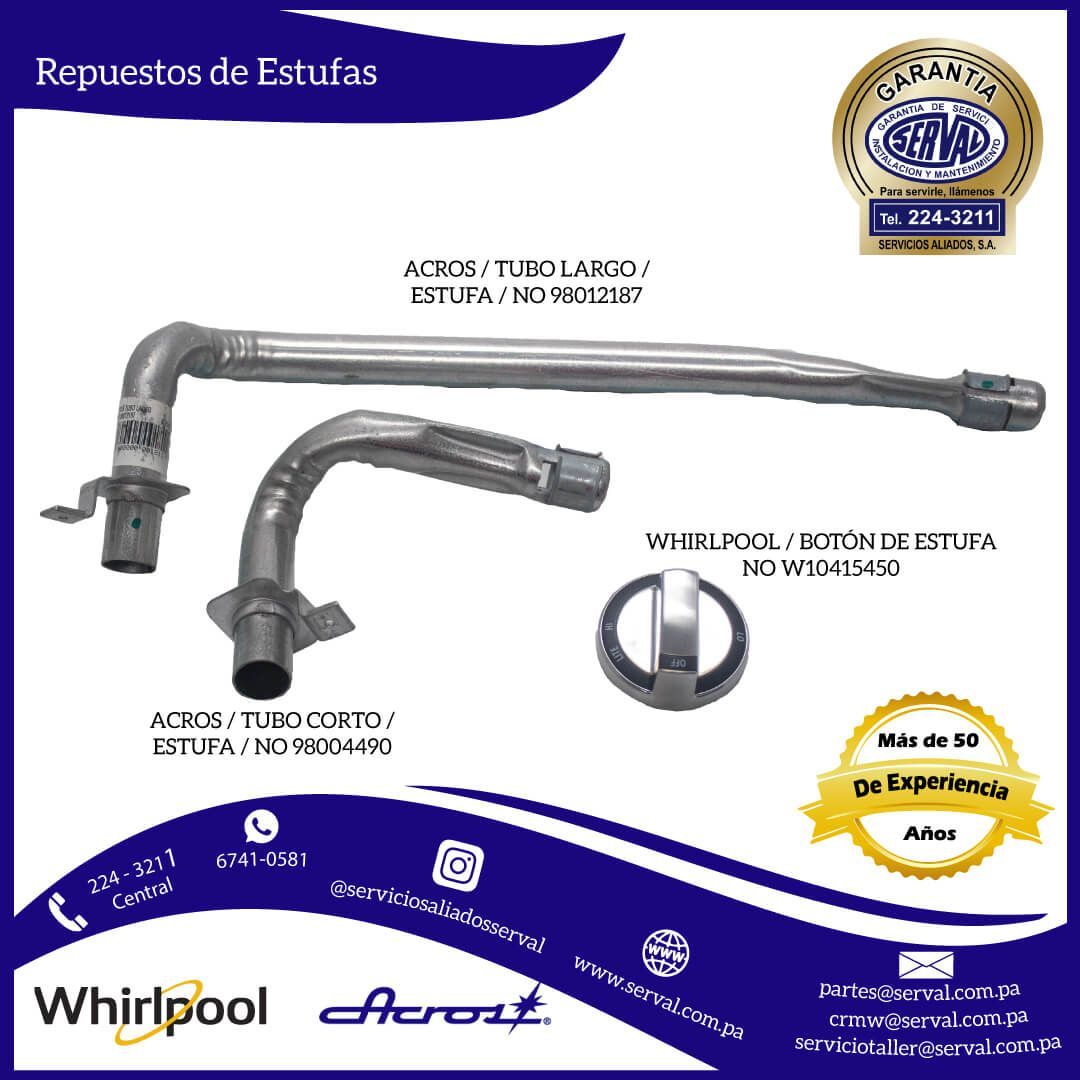 Repuestos Serval en tienda