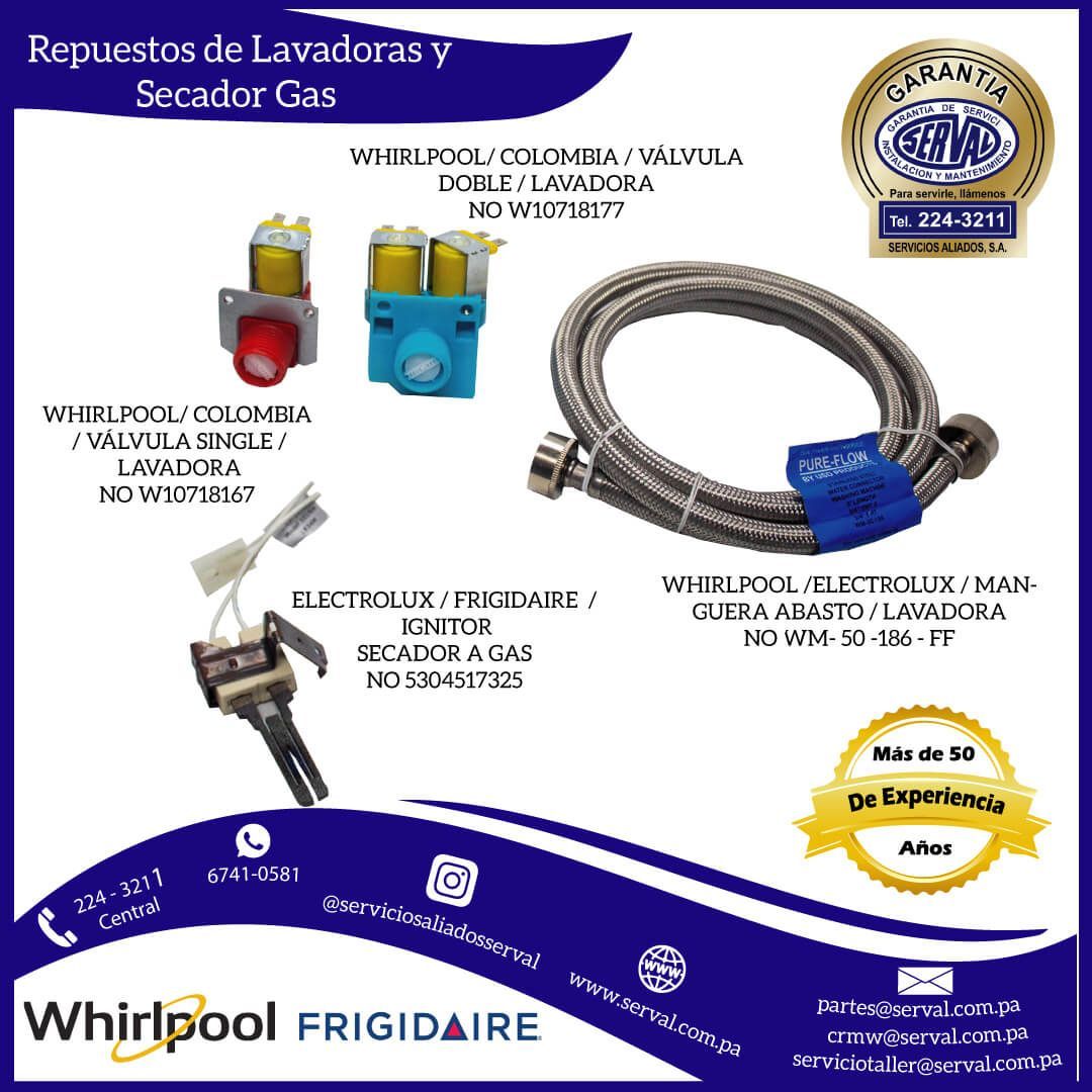 Repuestos Serval en tienda