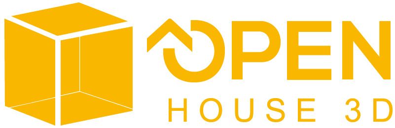 open house 3d-logo