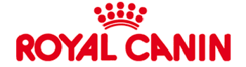 Royal Canin logo in red with a crown above the text.