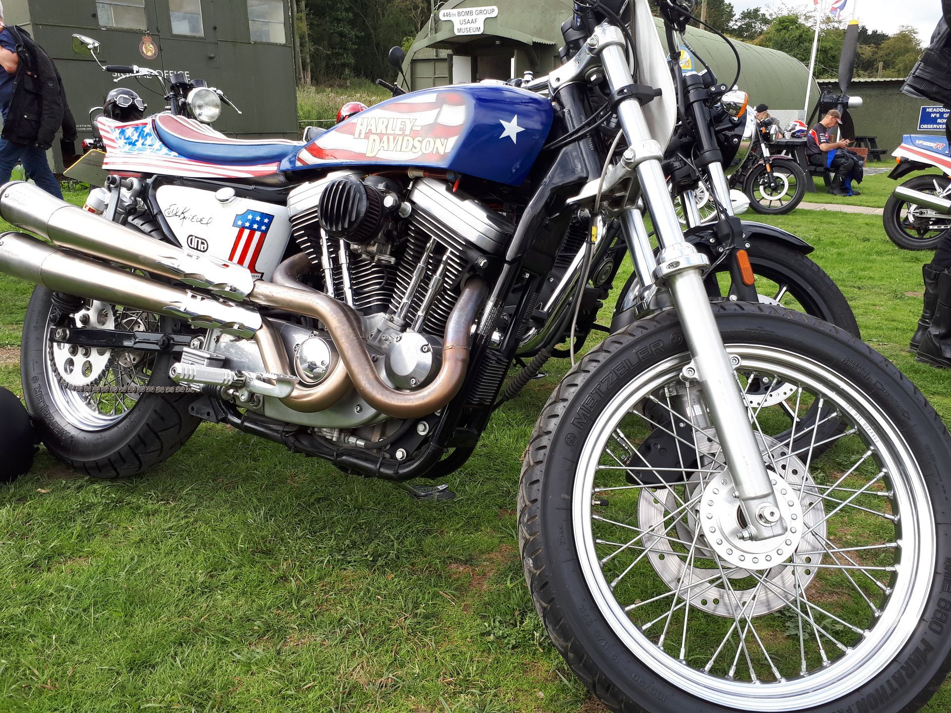 Harley Evel Knievel Tribute Bike