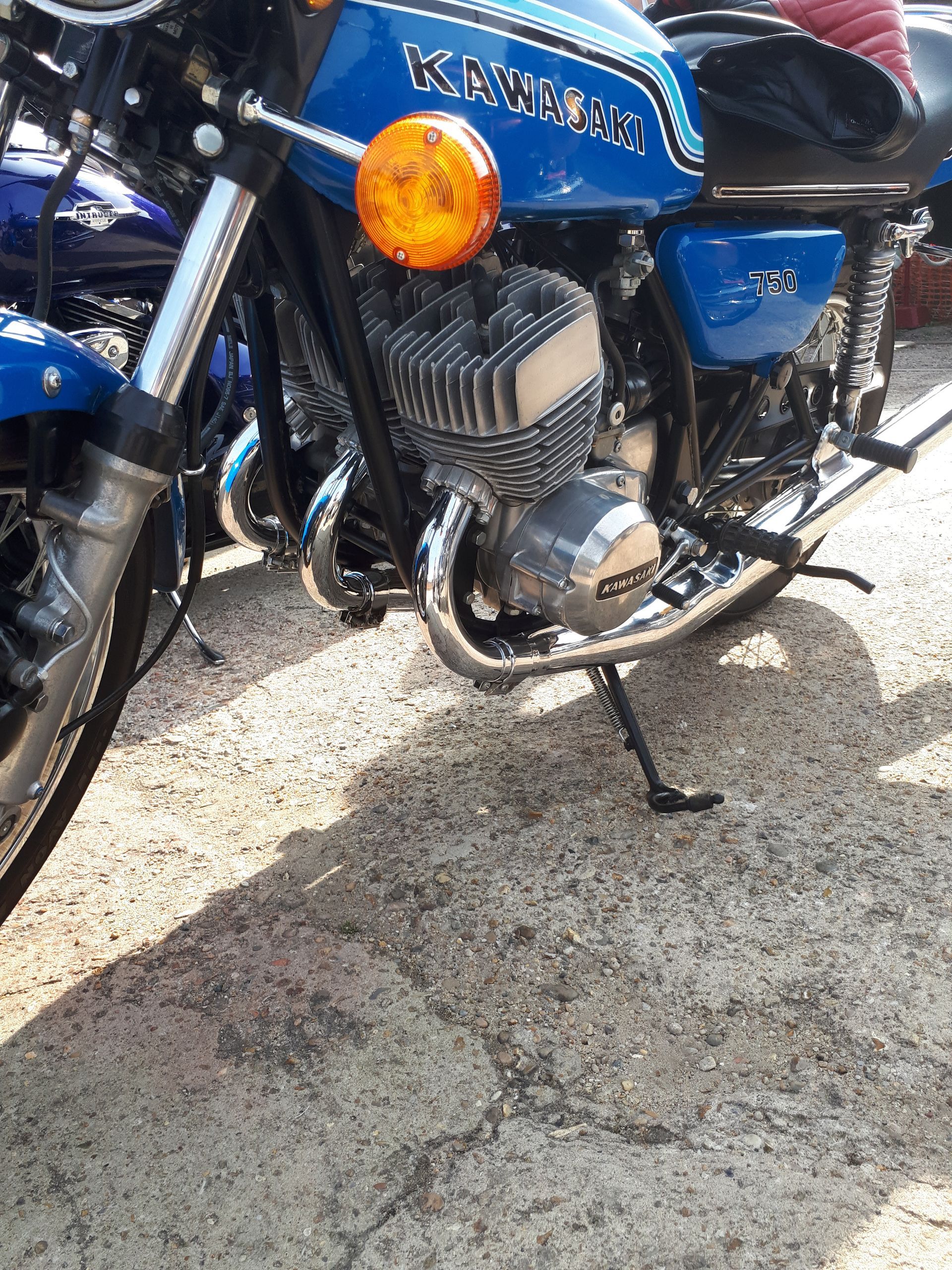 Kawasaki KH750 - Leiston Motorcycle Day