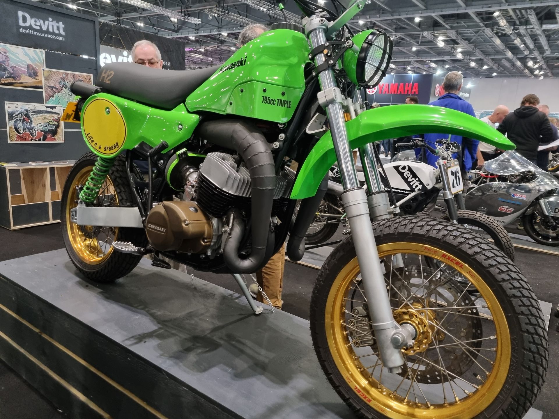 Kawasaki H2 Triple Dirt Bike