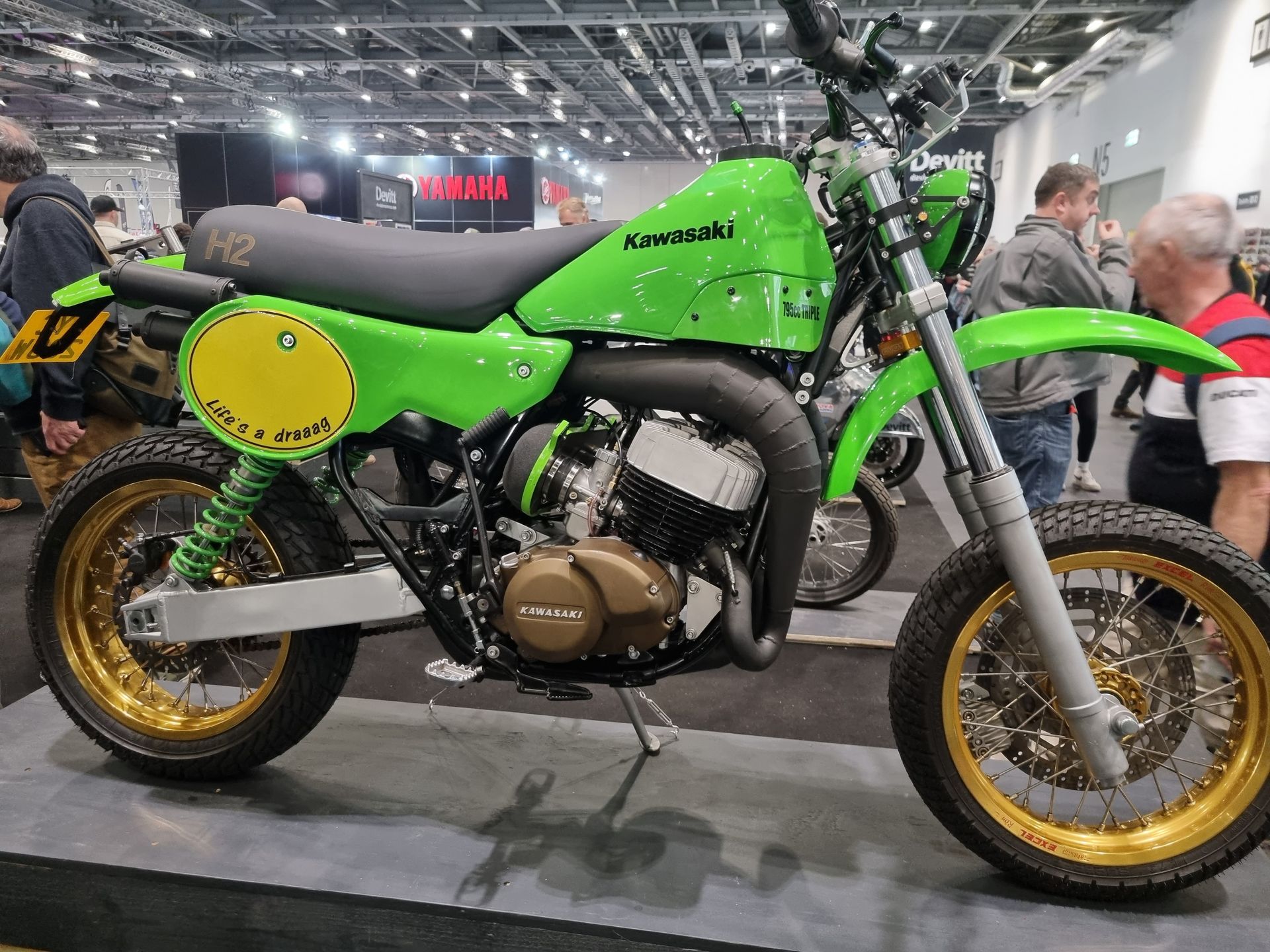 Kawasaki H2 Triple Dirt Bike - Life's a draaag