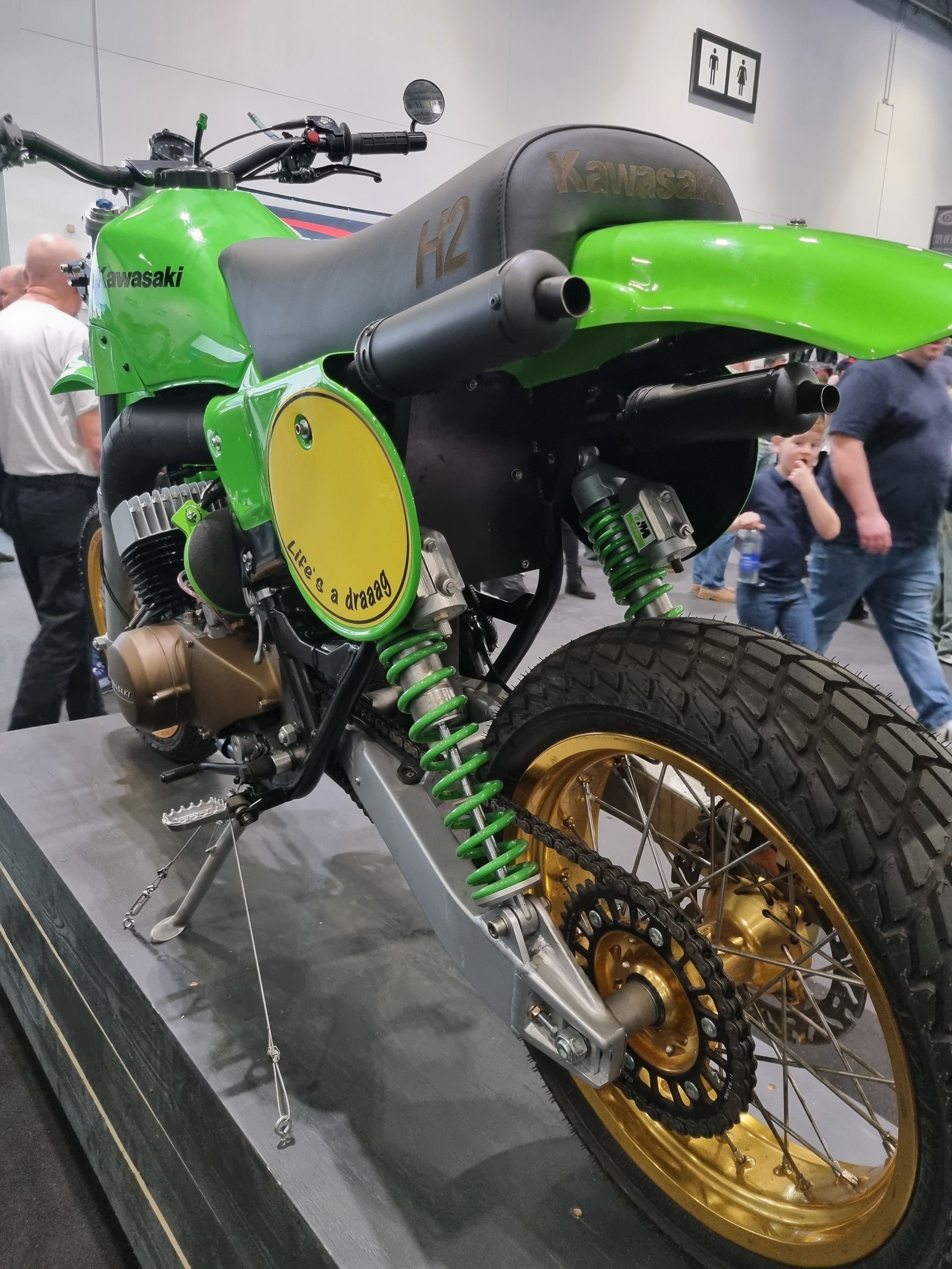 Kawasaki H2 Triple Dirt Bike