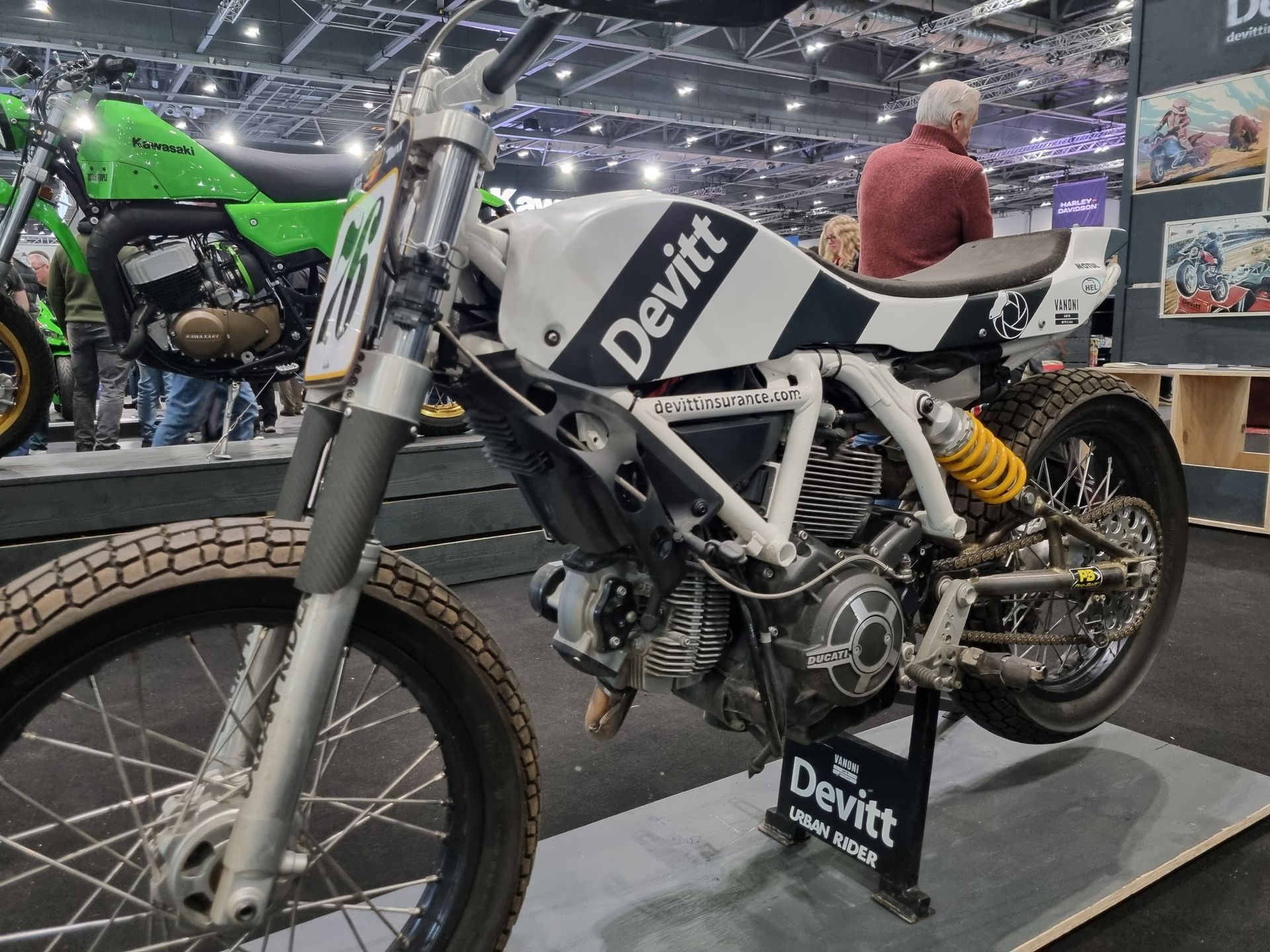 Ducati powered Dirt Track Racer