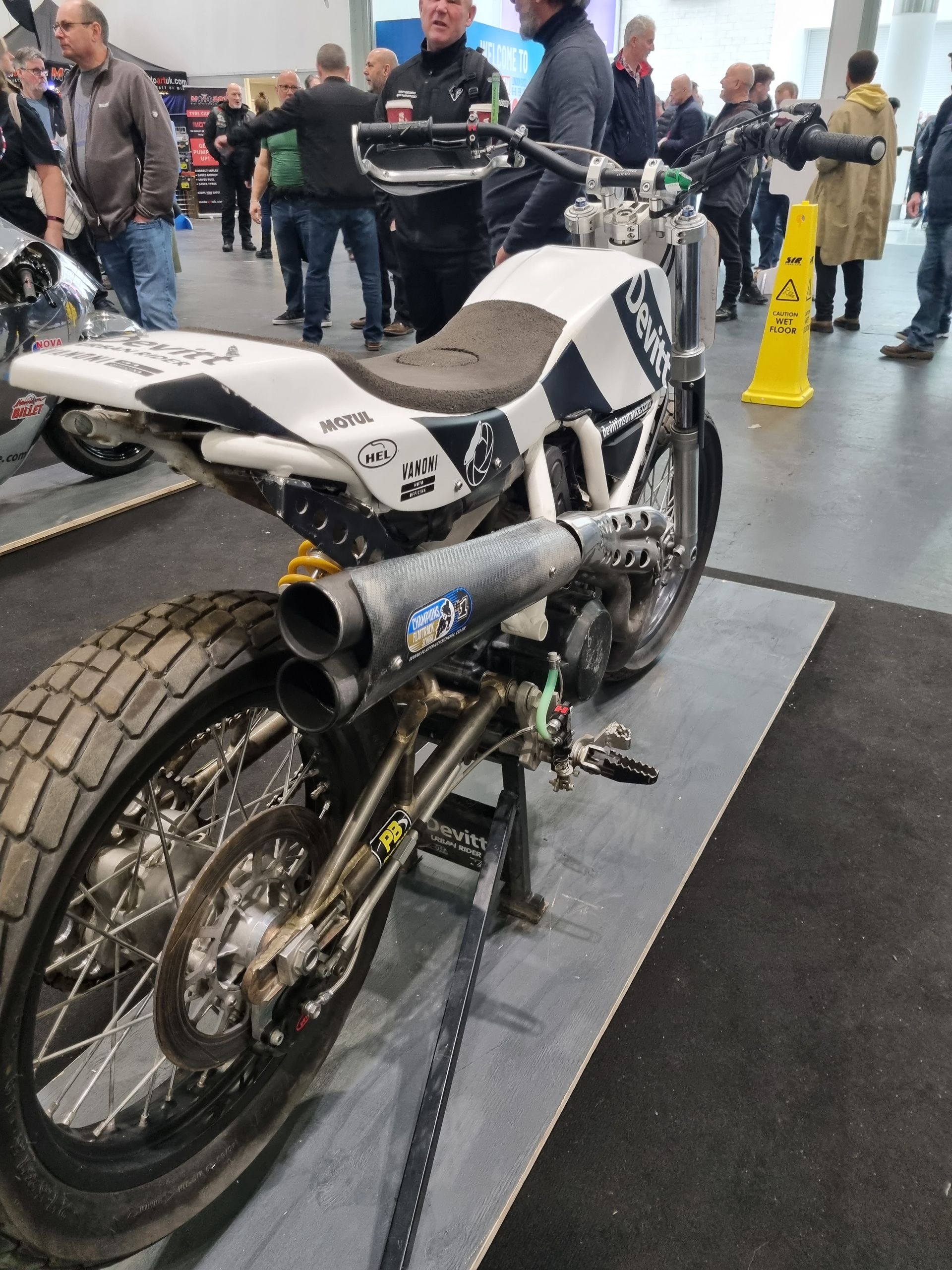 Ducati powered Dirt Track Racer