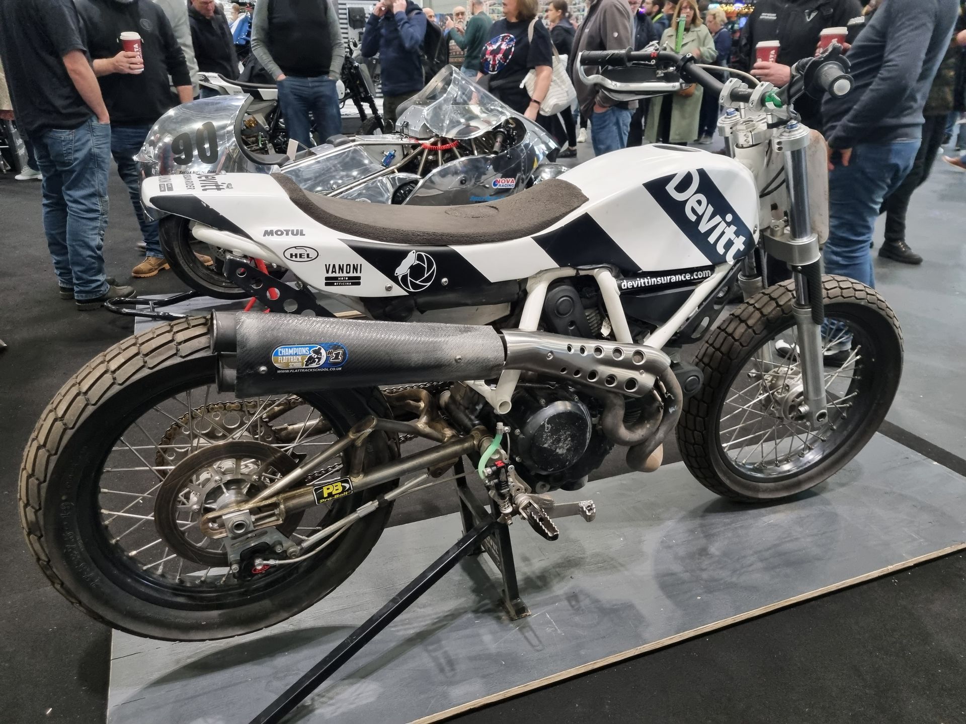 Ducati powered Dirt Track Racer