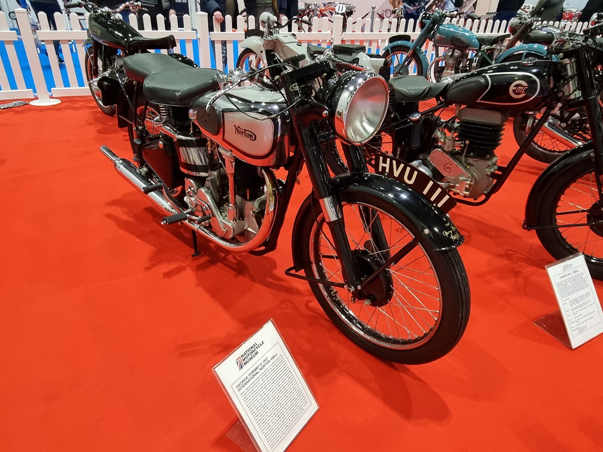 George Formby's 1947 International Norton 490cc