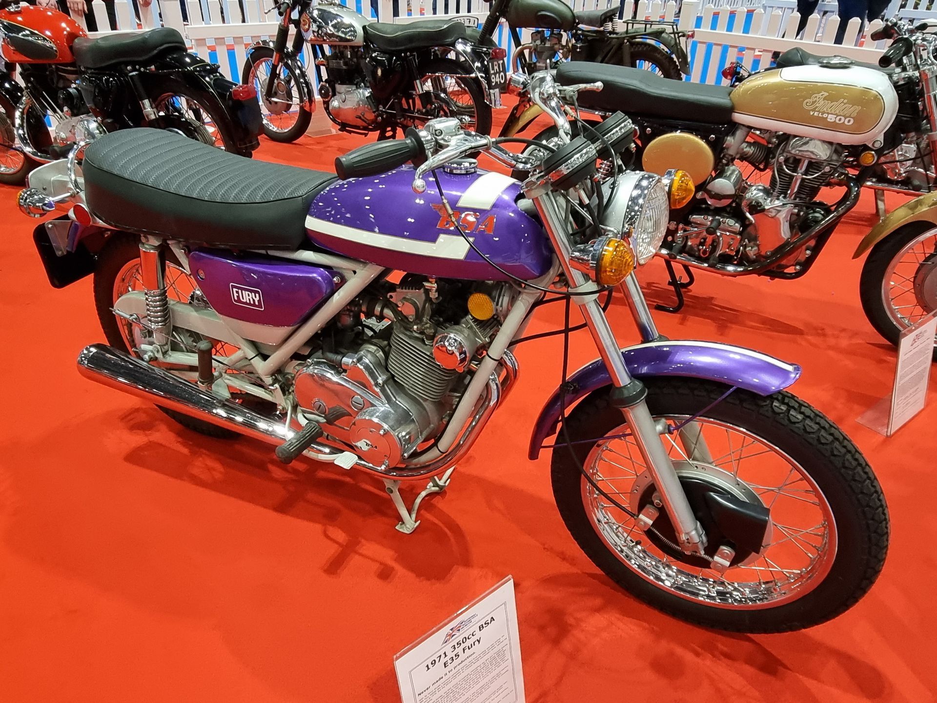 1971 BSA E35 Fury 350cc