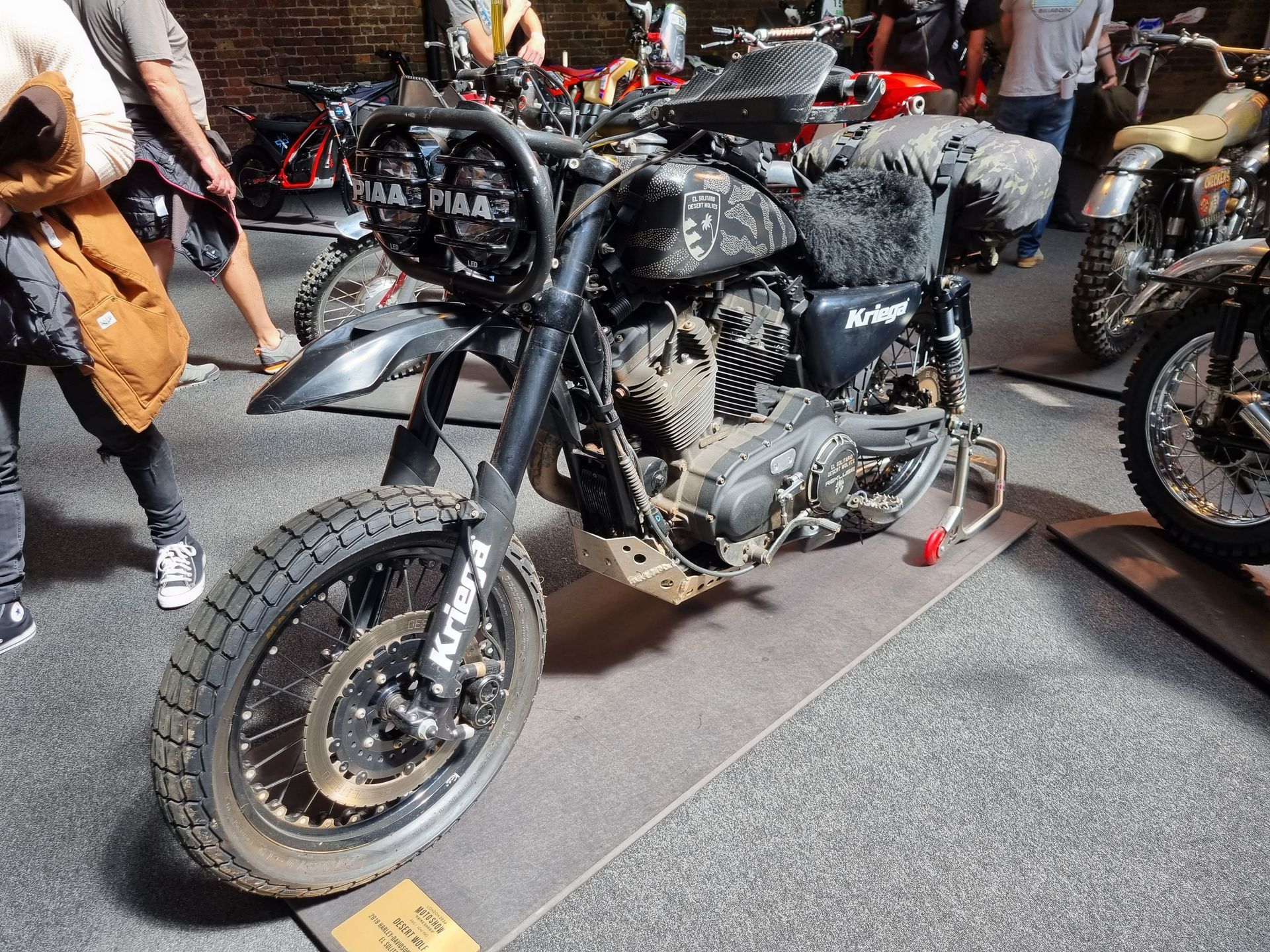 Harley Sportster Adventure Bike