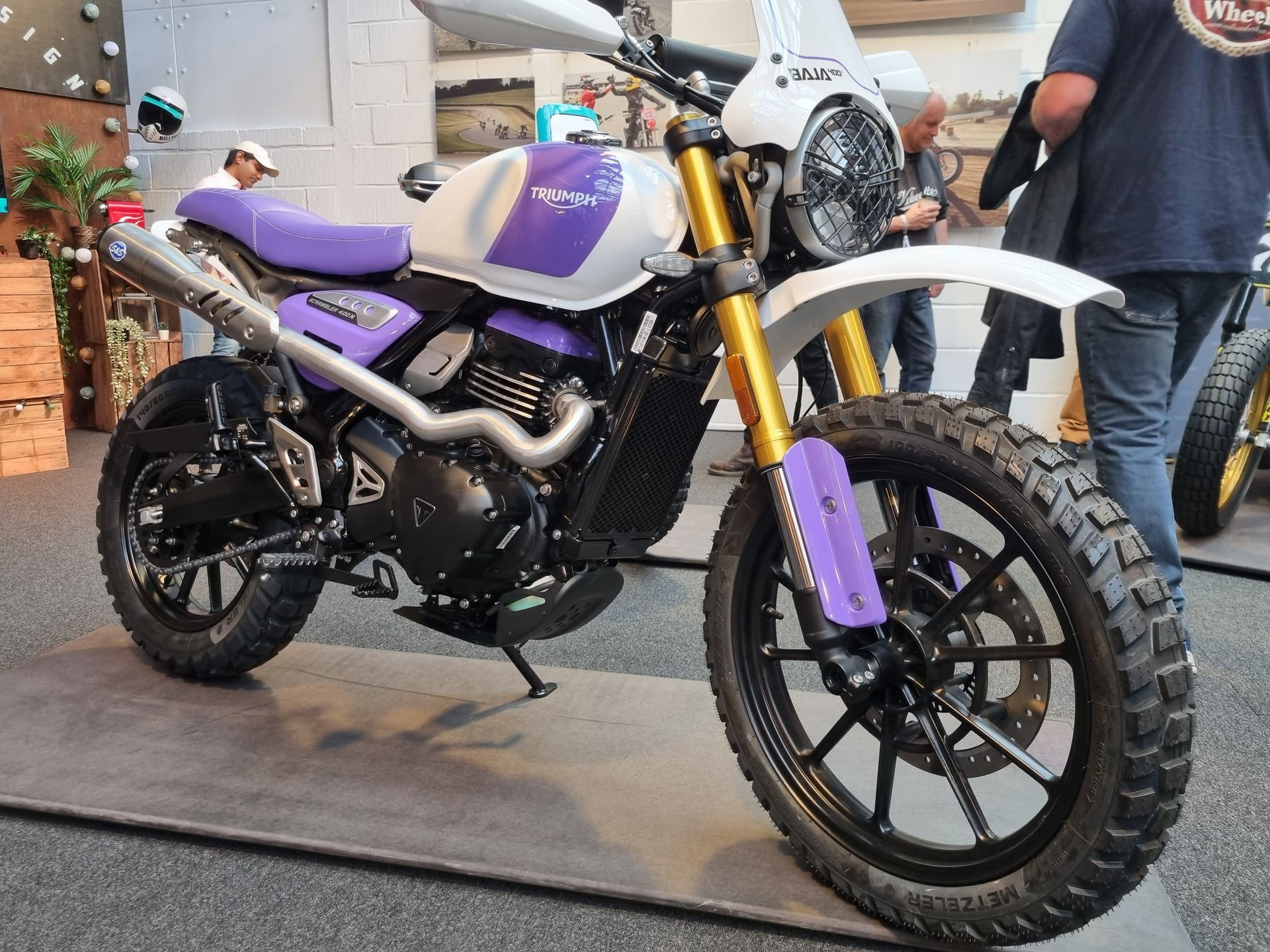 Stockwell Designs London Triumph Baja Bikes