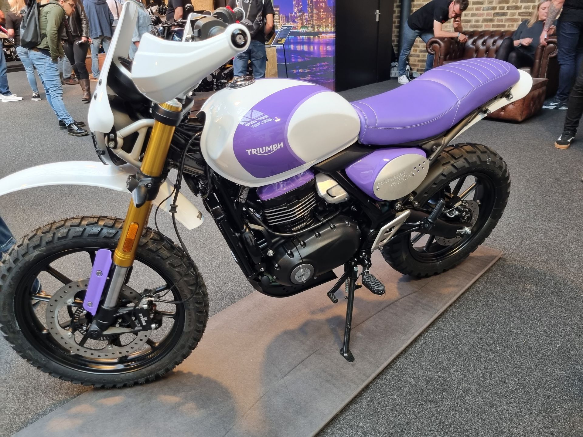 Stockwell Designs London Triumph Baja Bikes