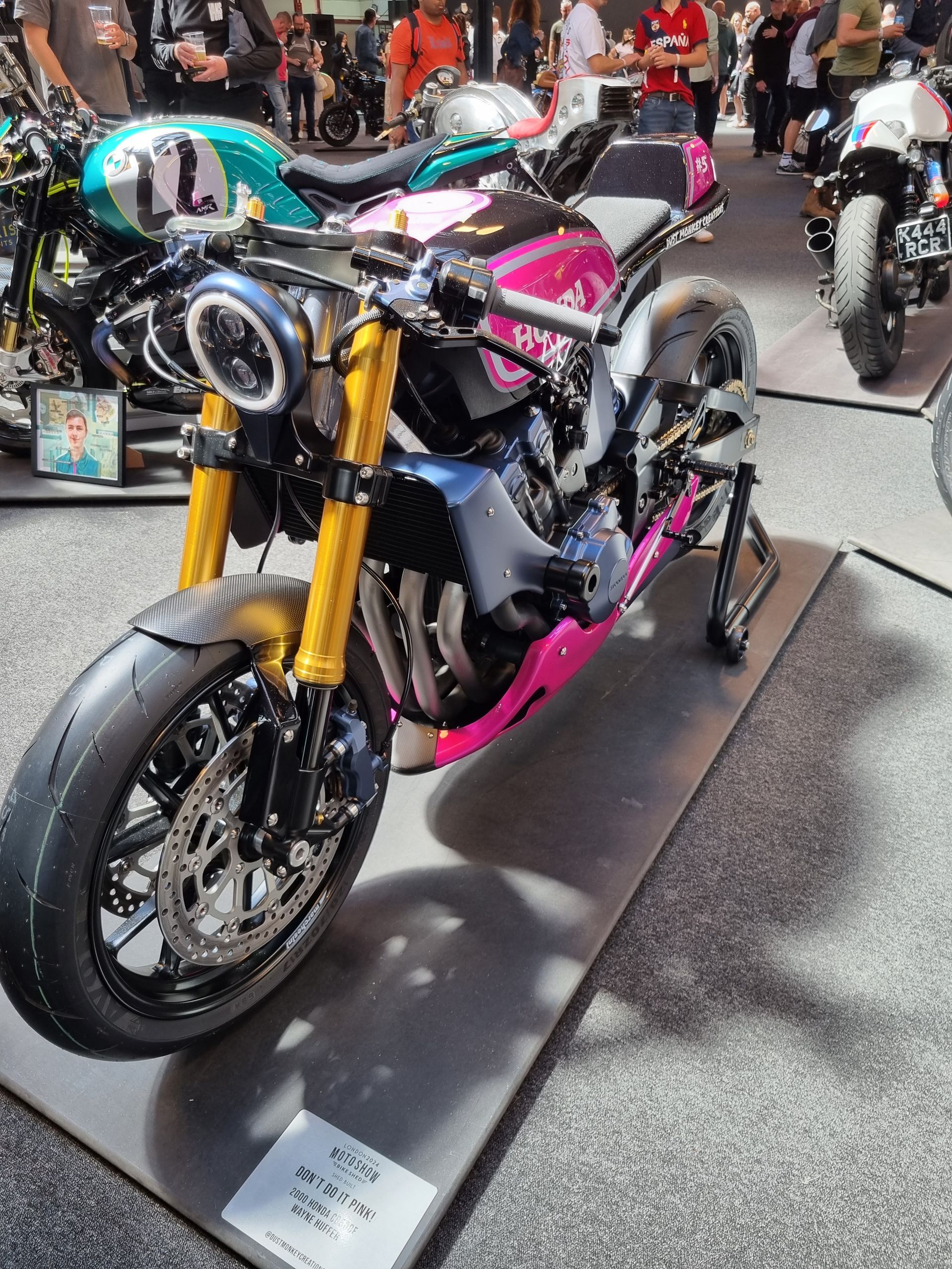 2000 Honda CB600F - Don't Do It Pink - Wayne Huffer