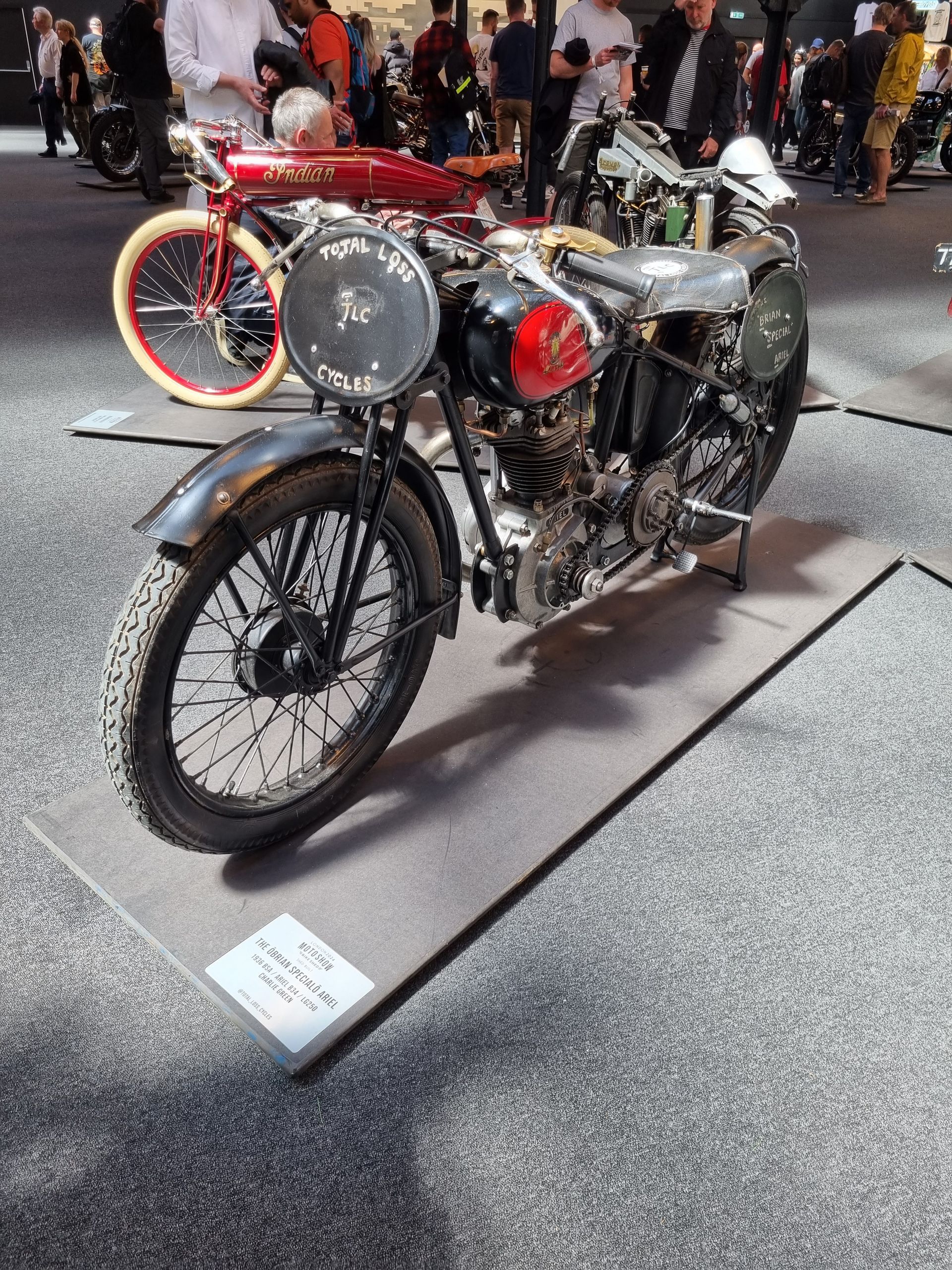 1936 BSA / ARIEL B34 / LG250 - The O'Brian Special - Charlie Green