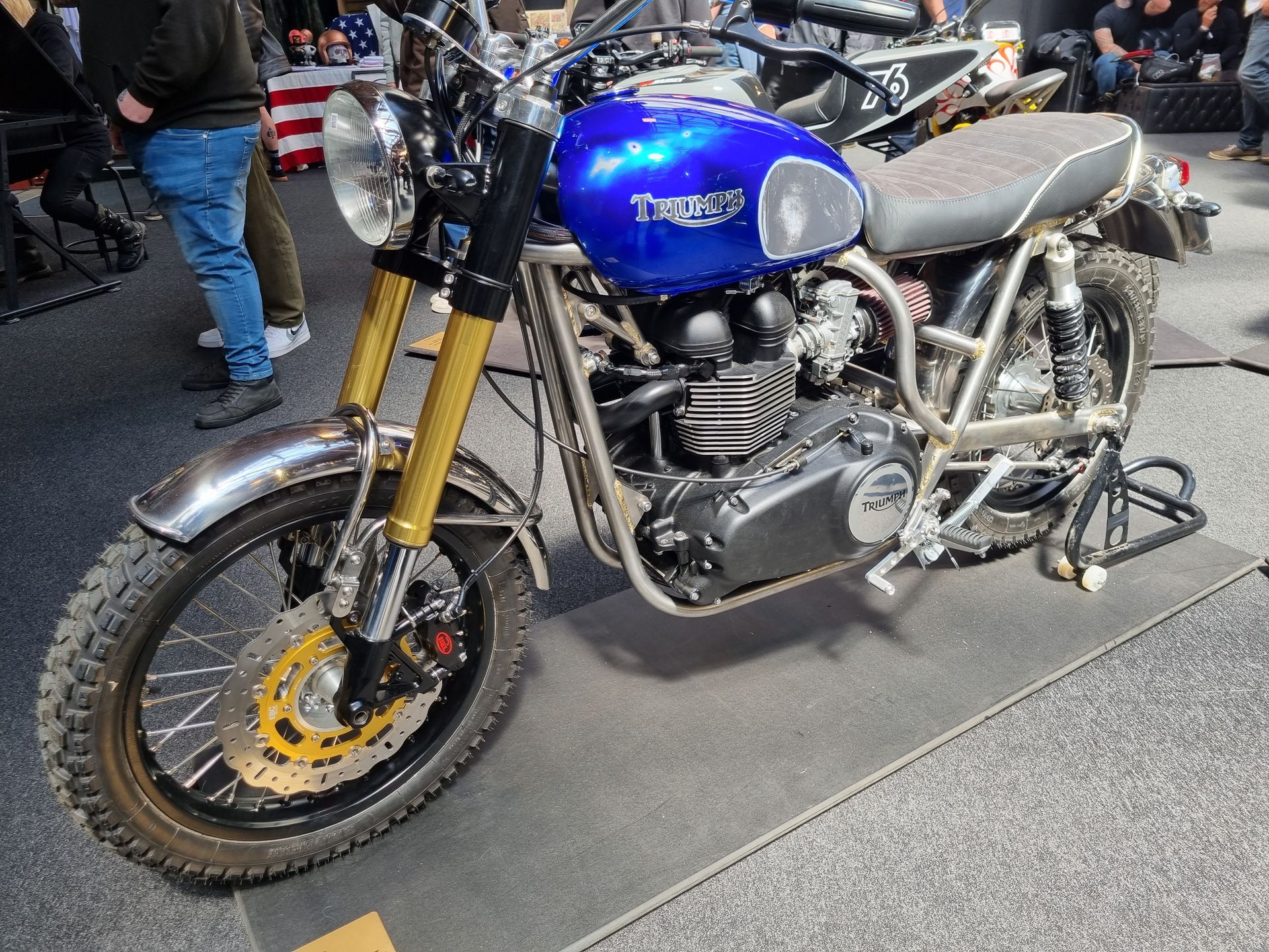 2024 Triumph / Metal Malarkey Bonneville Desert Sled