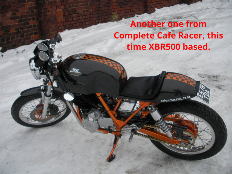XBR500 Cafe Racer