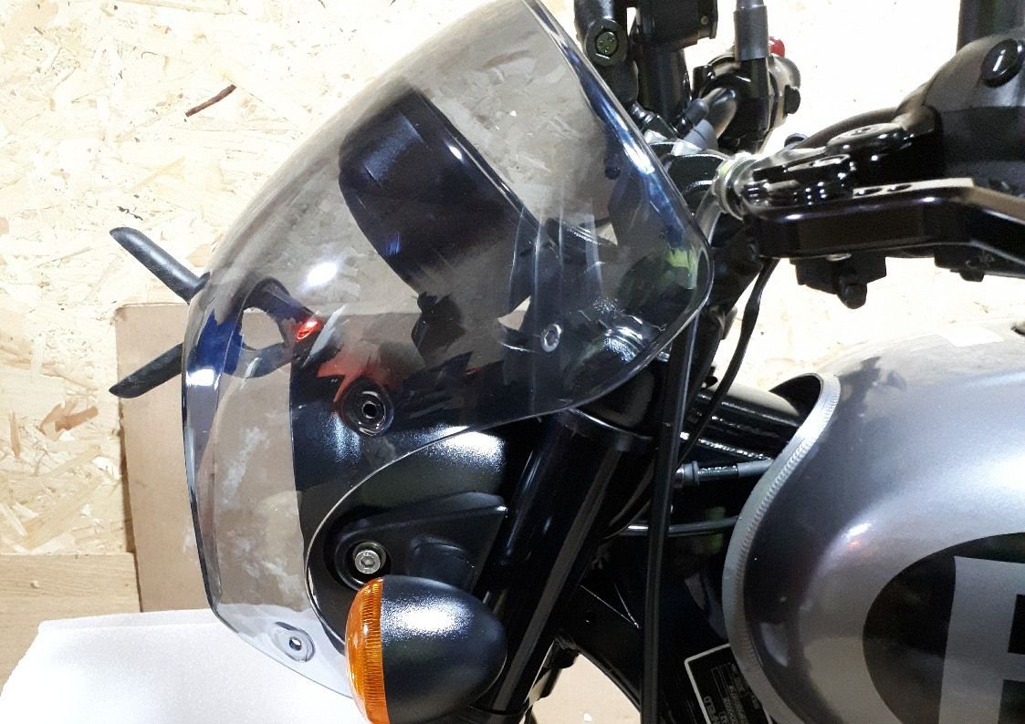 Handlebar fairing for Royal Enfield Hunter