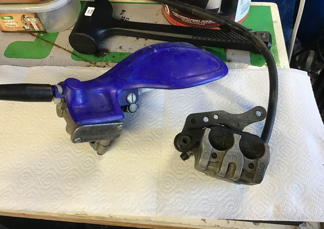 YZ125 Brake Overhaul