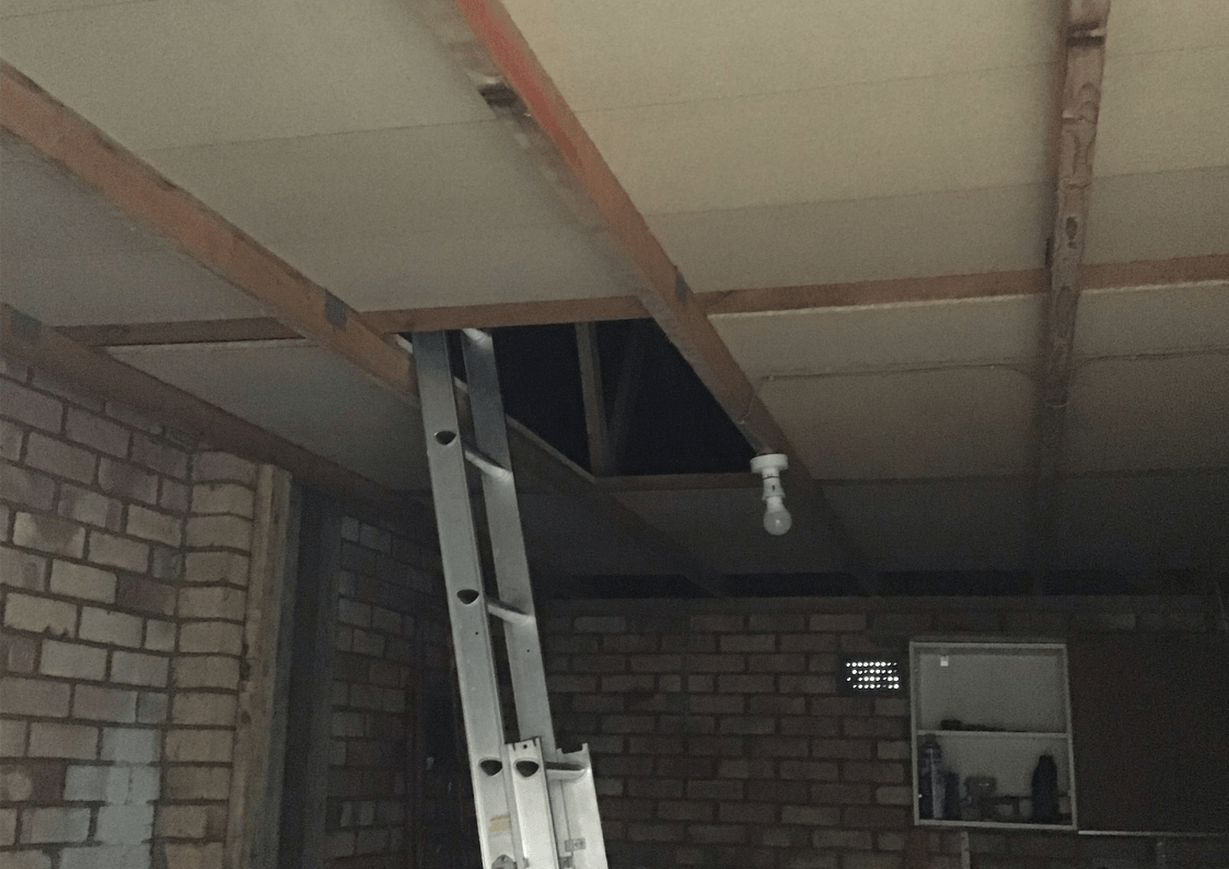 Boarding Out Garage Roof Space
