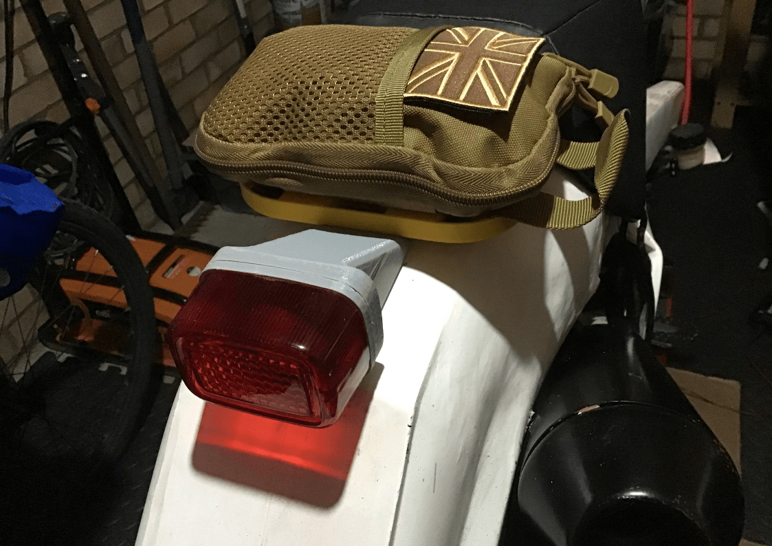 Dirt Bike Build Fender Bag