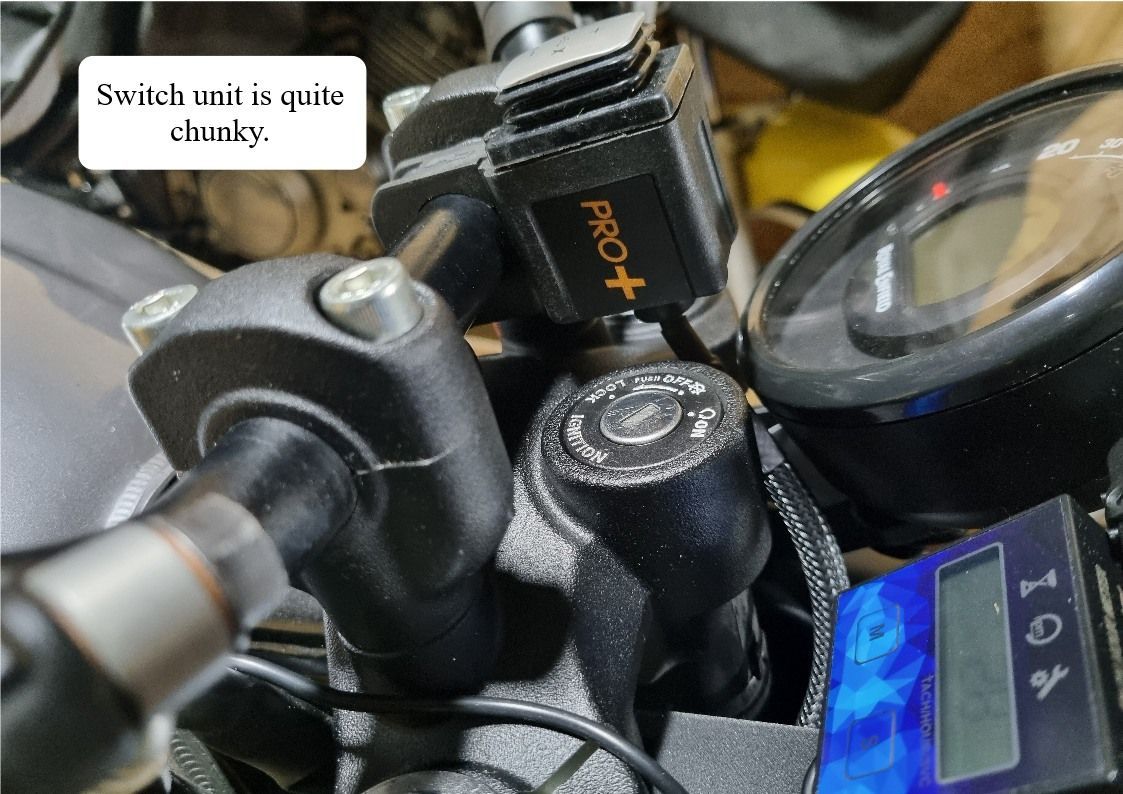 Mounting the FuelX Map Switch on the Royal Enfield Hunter HNTR 350