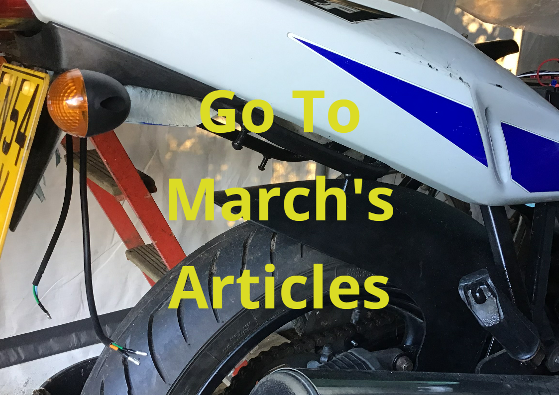 Offbeat Bike Magazine - Monday Articles - March 2021