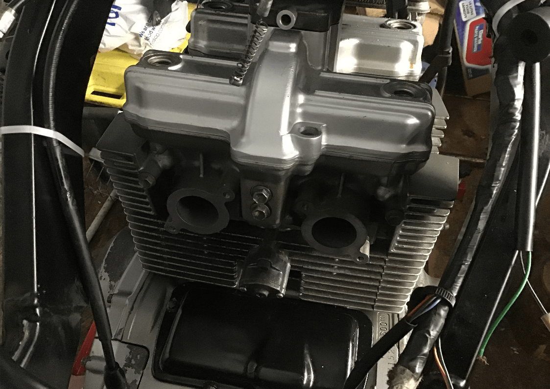 GS500 rebuild - awaiting valve shims!
