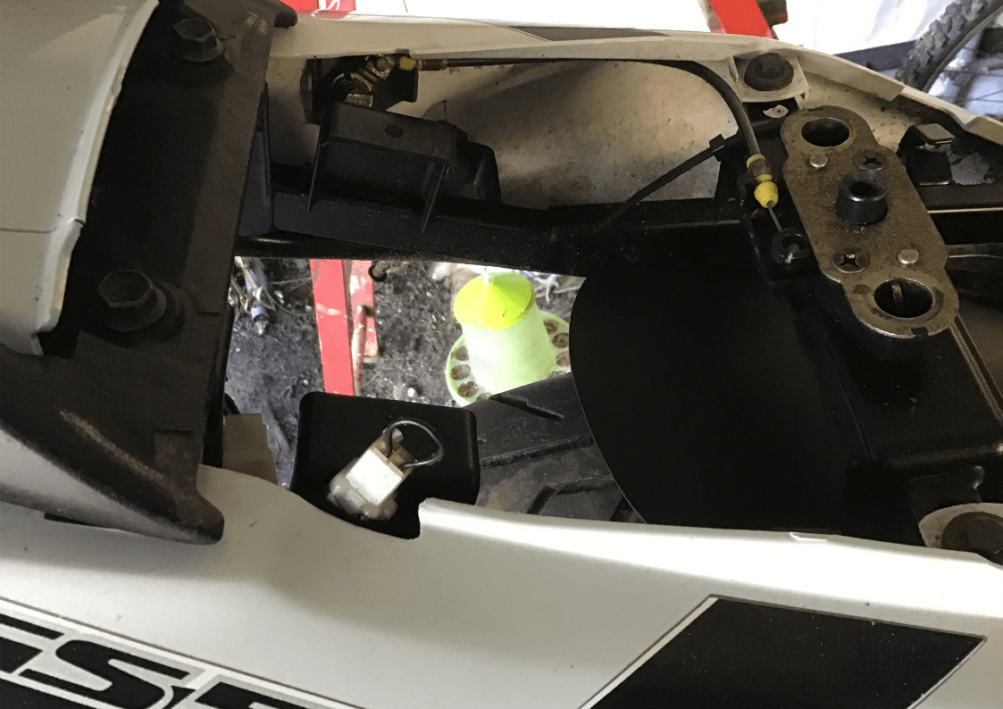 Bandit hugger fitted to GS500