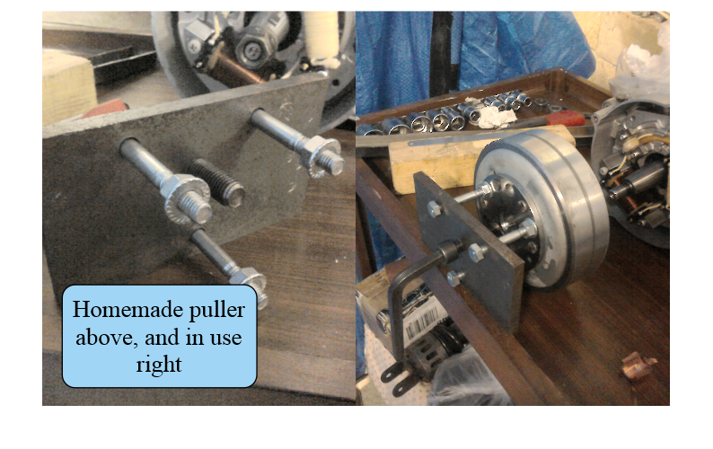 Offbeat Bikes Magazine - Homemade Flywheel Puller