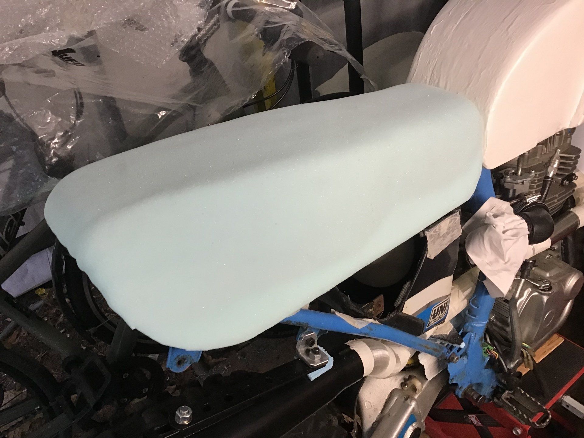 motorcycle seat foam