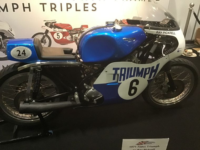 1971 750cc Triumph Ex Ray Pickrell