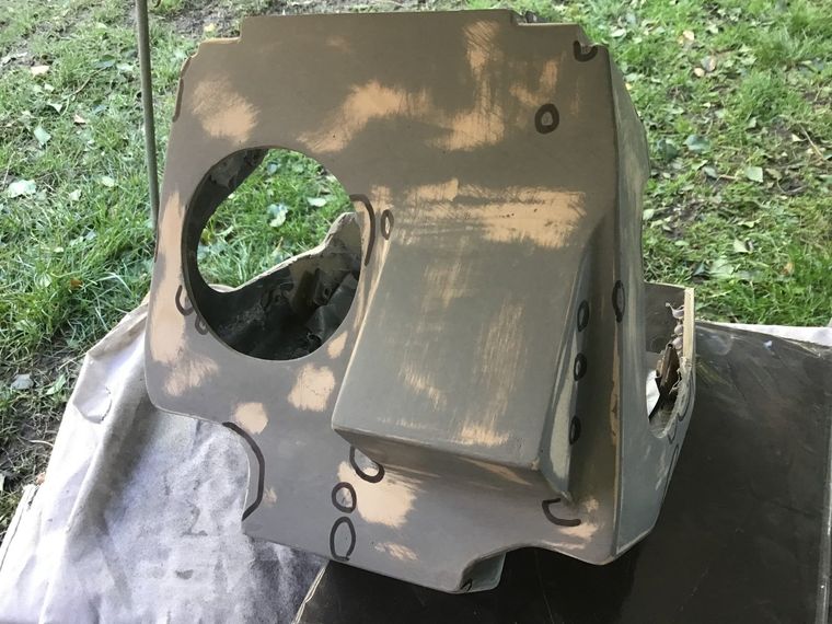 Sanding Motorcycle Airbox